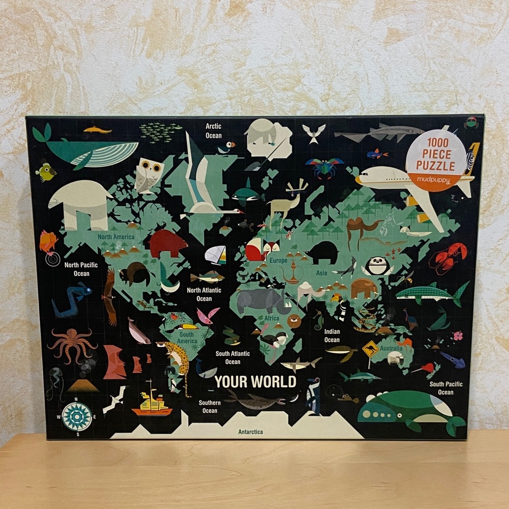 Mudpuppy Your World - 1000 Piece Puzzle